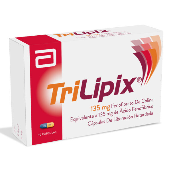 Trilipix Retard 135 Mg 30 Capsulas
