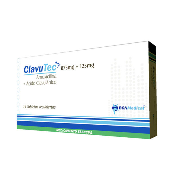 Clavutec 500 Mg 14 Tabletas