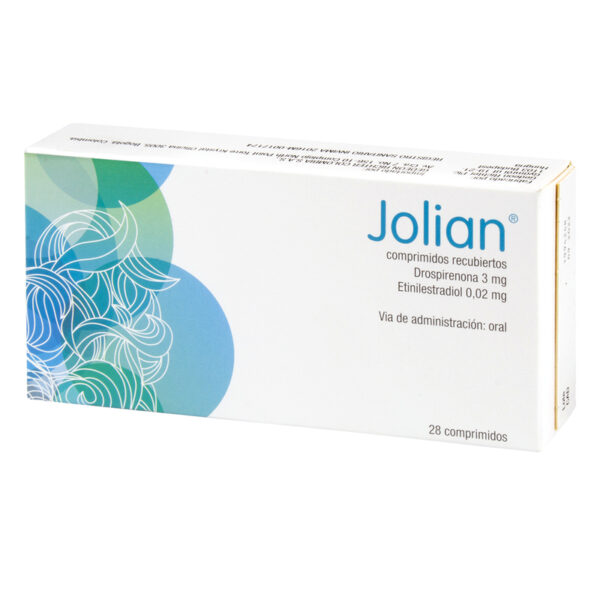 Jolian 3 Mg 28 Tabletas