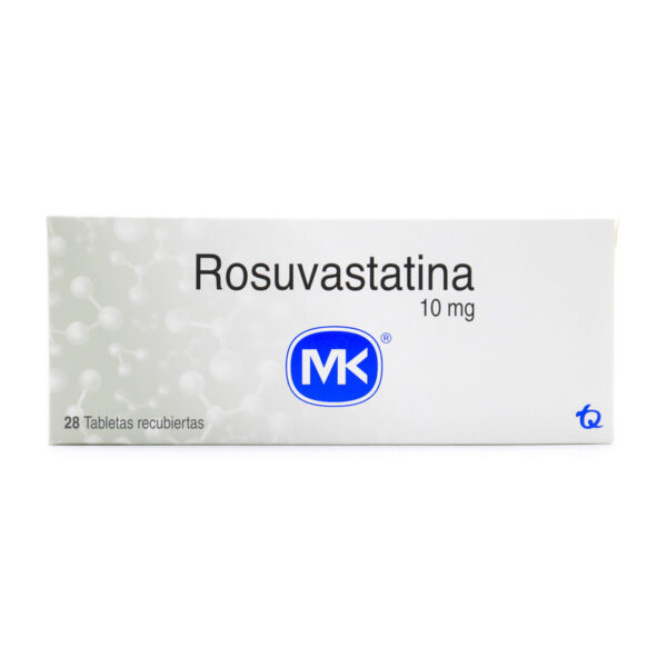 Rosuvastatina 10 Mg 28 Tabletas Mk