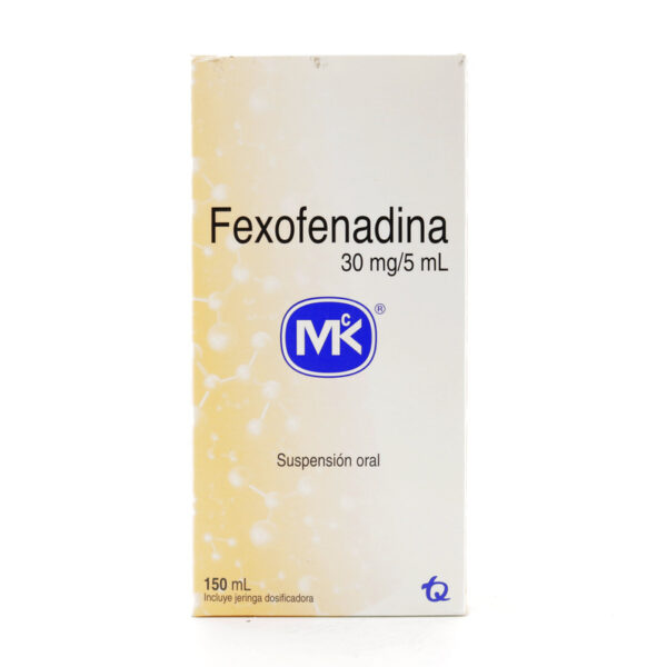 Fexofenadina 30 Mg 150 Ml Mk