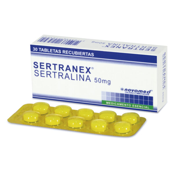 Sertranex 50 Mg 30 Tabletas