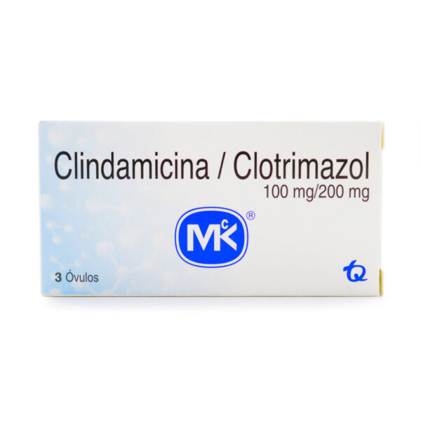Clindamicina + Clotrimazol 3 Ovulos Mk