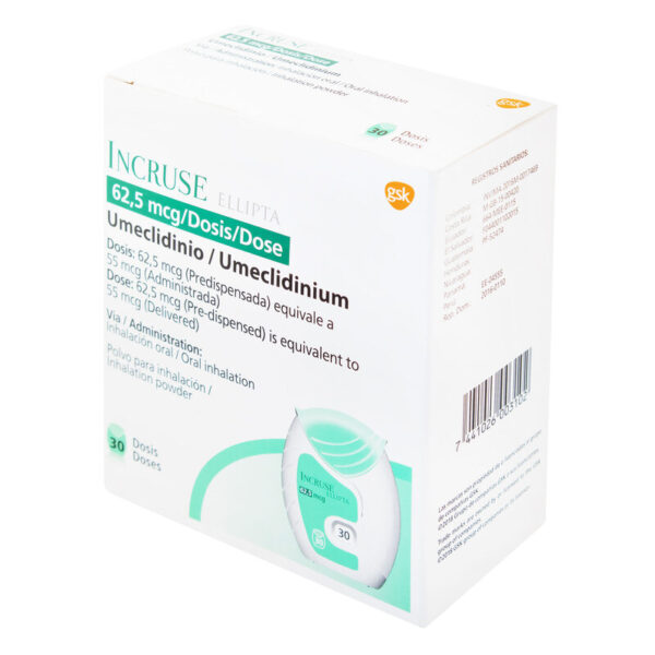 Incruse Ellipta 62.5 Mcg 30 Dosis