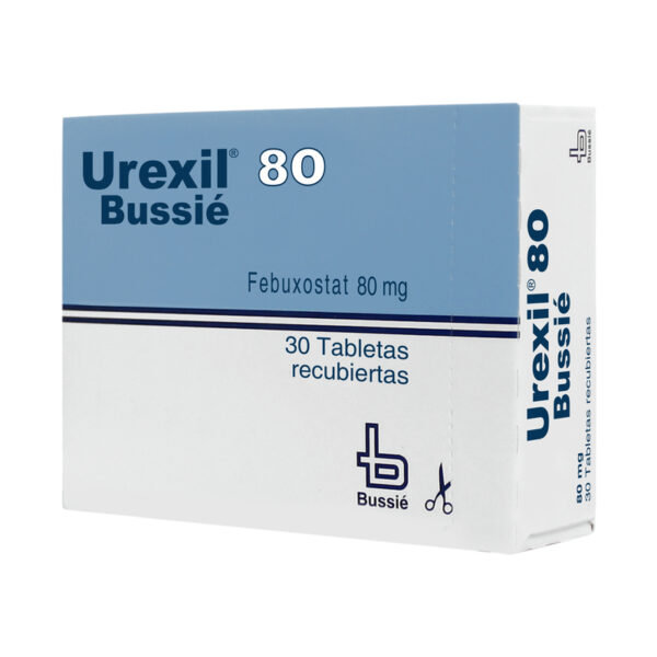 Urexil 80 Mg 30 Tabletas