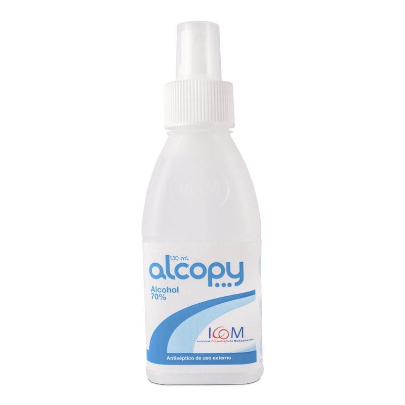 Alcohol Antiseptico Alcopy 130 Ml Spray