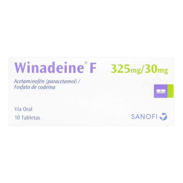 Winadeine F 325/30 Mg 10 Tabletas
