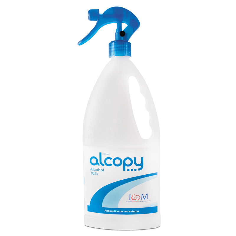 Alcohol Antiseptico Alcopy 700 Ml Spray