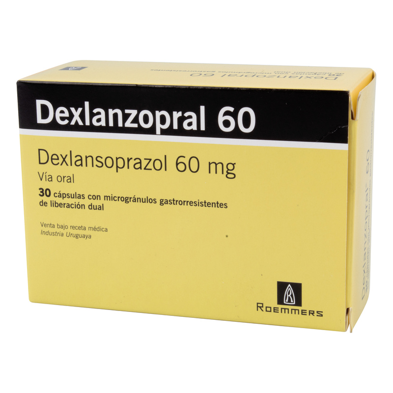 Dexlanzopral 60 Mg 30 Capsulas