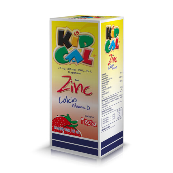 Kidcal Suspension 180 Ml Fresa