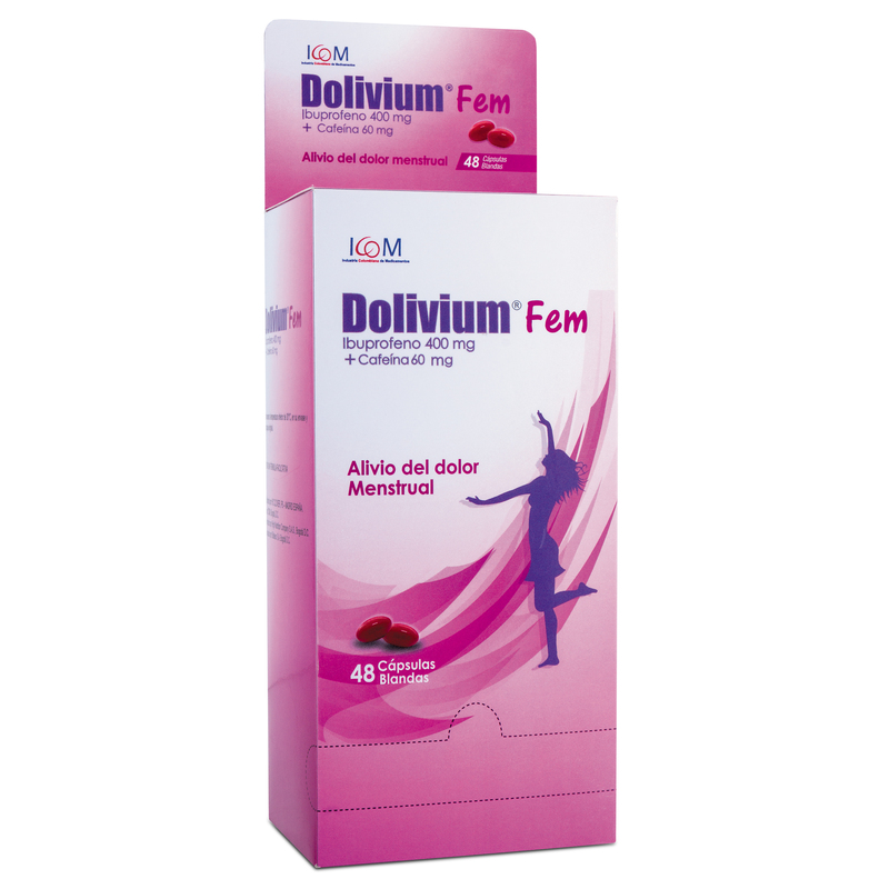 Dolivium Fem 400/60 Mg 48 Capsulas Icom