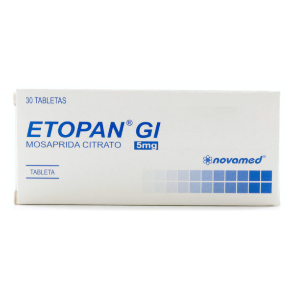 Etopan Gl 5 Mg 30 Tabletas