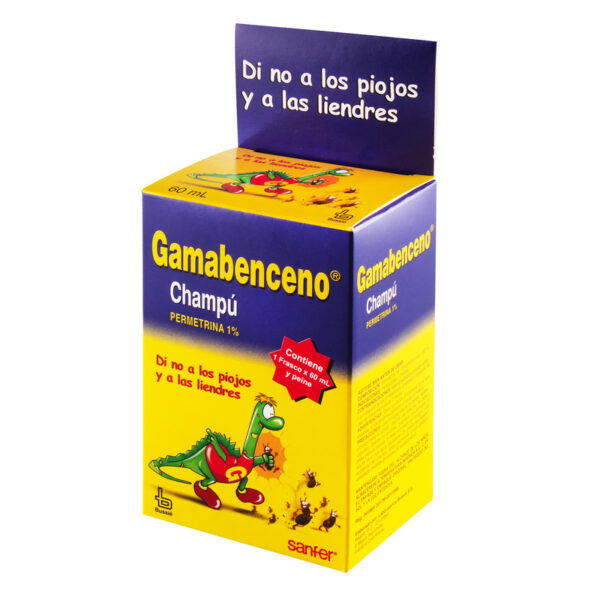 Champu Gamabenceno 60 Ml