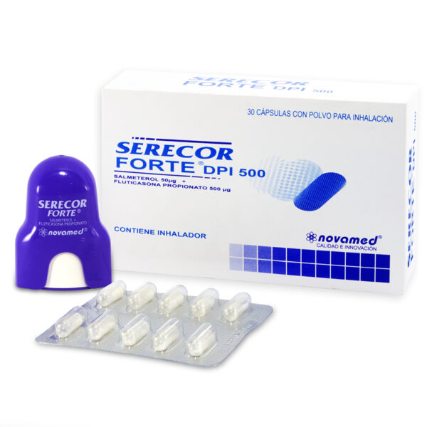 Serecor Forte Dpi 500/50mg Inhalador 30 Capsulas