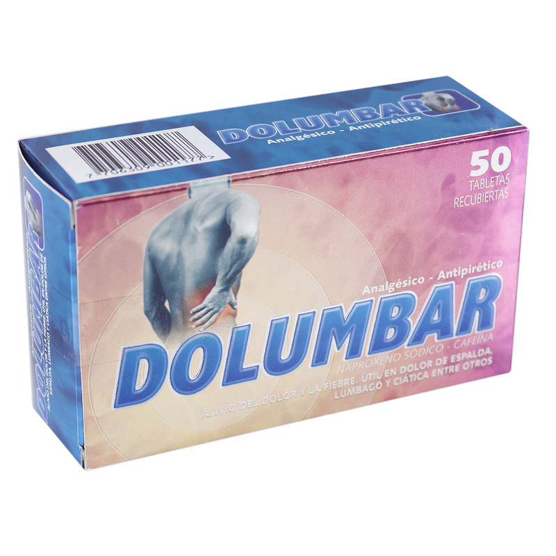 Dolumbar 220 Mg/50 Mg Cafeina 50 Tbs