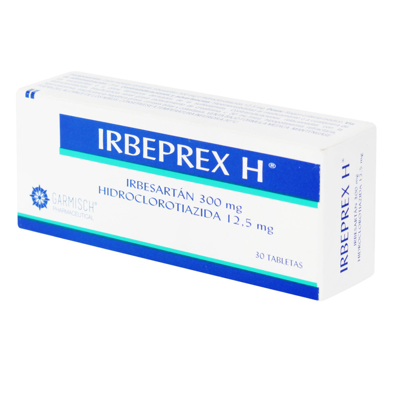 Irbeprex H 300/12.5 Mg 30 Tabletas