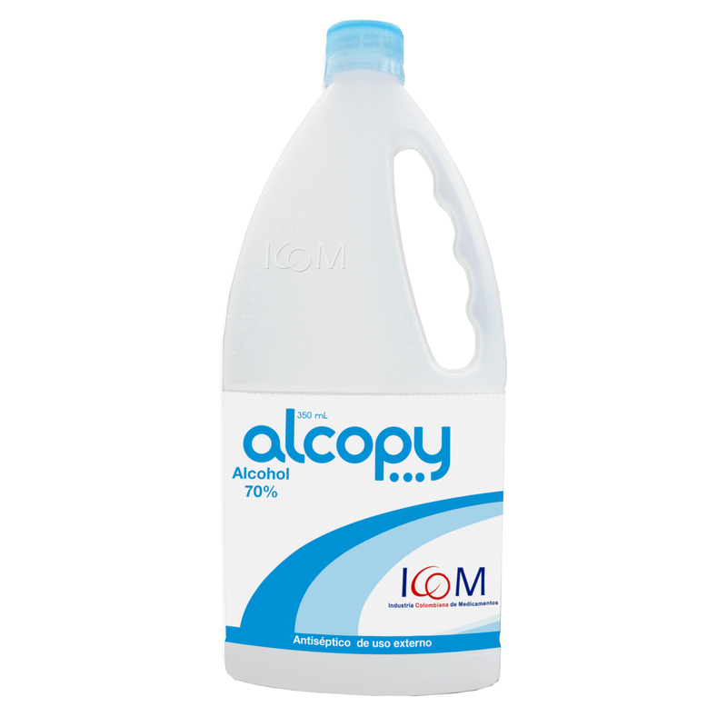 Alcohol Antiseptico Alcopy 350 Ml Unidad