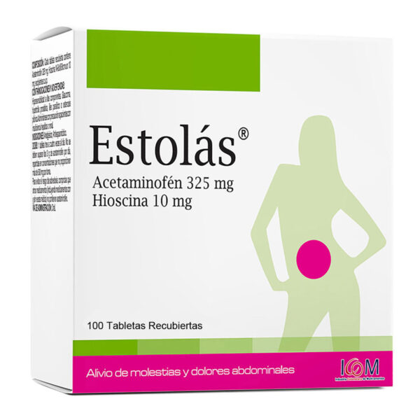 Estolas 325/10 Mg 100 Tabletas Icom