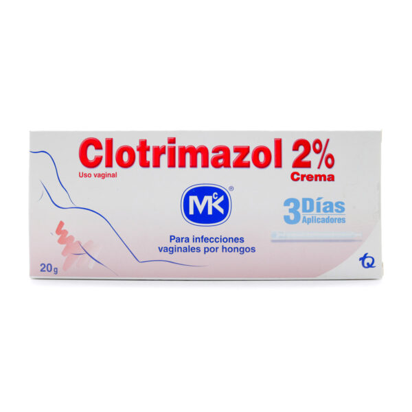 Clotrimazol 2% Crema Vaginal 20 Gr Mk