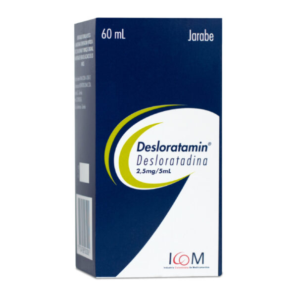 Desloratamin  2.5mg/5ml Jarabe 60 Ml Icom
