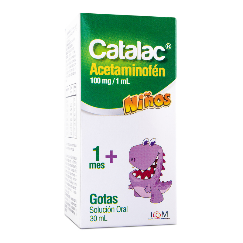 Catalac 100mg/1ml Gotas 30ml Icom