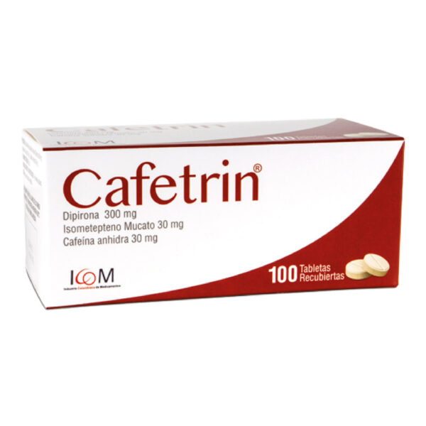 Cafetrin 100 Tabletas Icom