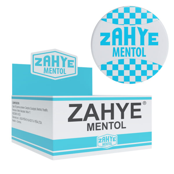 Unguento Mentol Zahye 12 Gr 12 Unidades