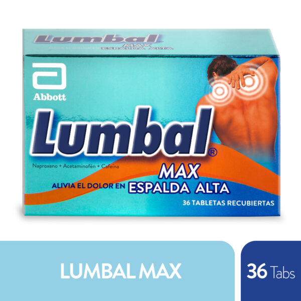 Lumbal Max 250 Mg 36 Tabletas