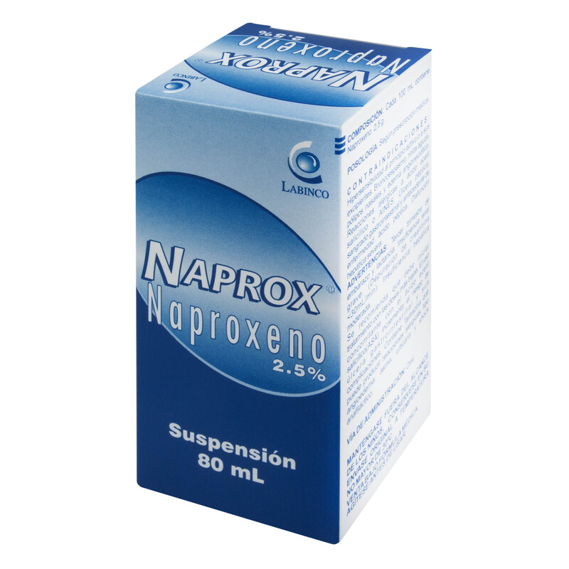 Naprox 2.5 % Suspension 80 Ml