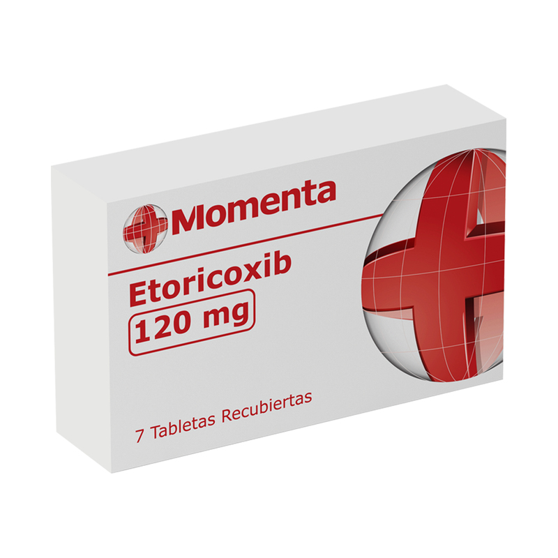 Etoricoxib 120 Mg 7  Tabletas Momenta