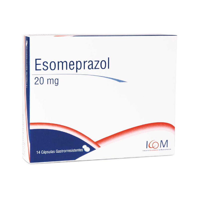 Esomeprazol 20 Mg 14 Capsulas Icom