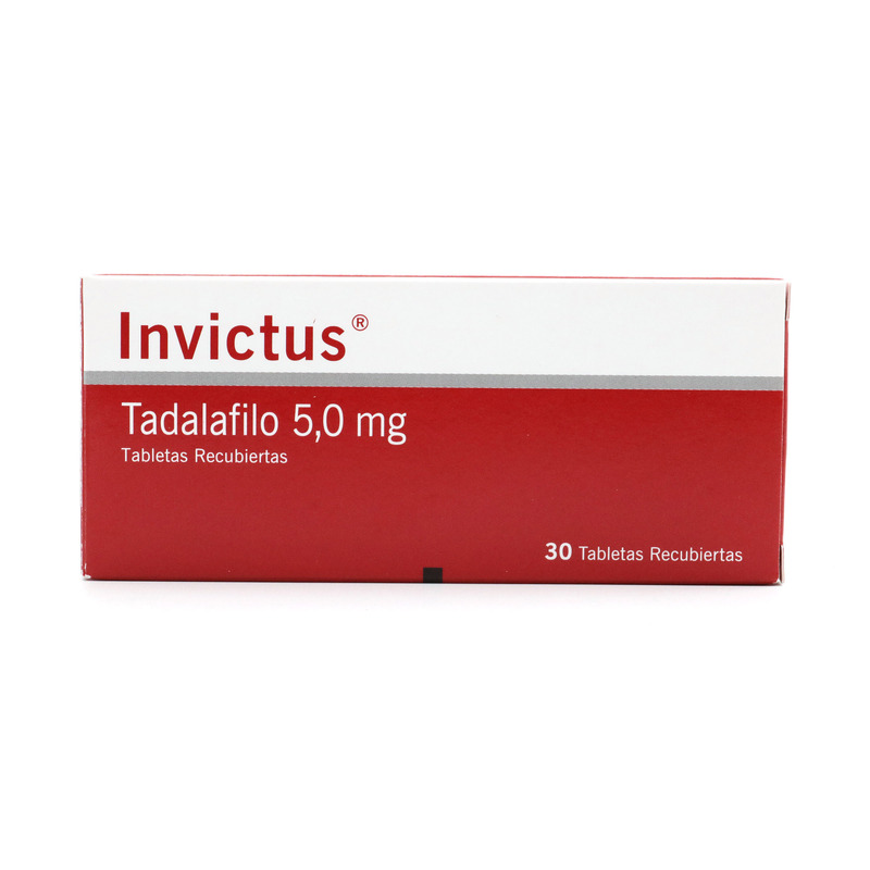 Invictus Tadalafilo 5 Mg 30 Tabletas Recubiertas