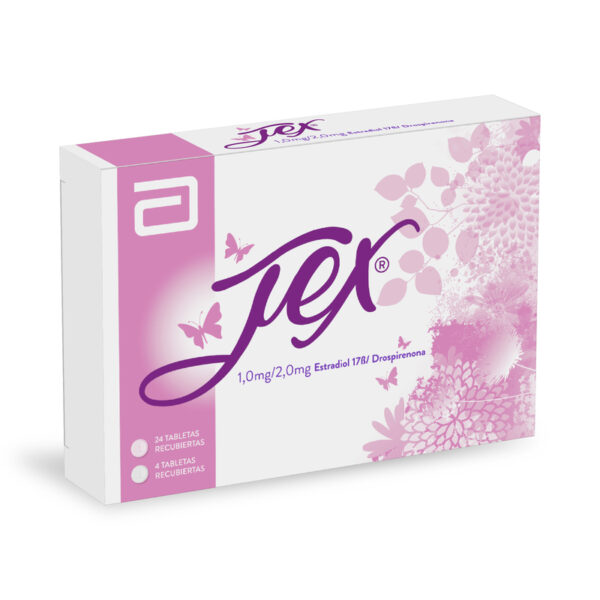 Jex 1mg/2mg 28 Tabletas Recubiertas