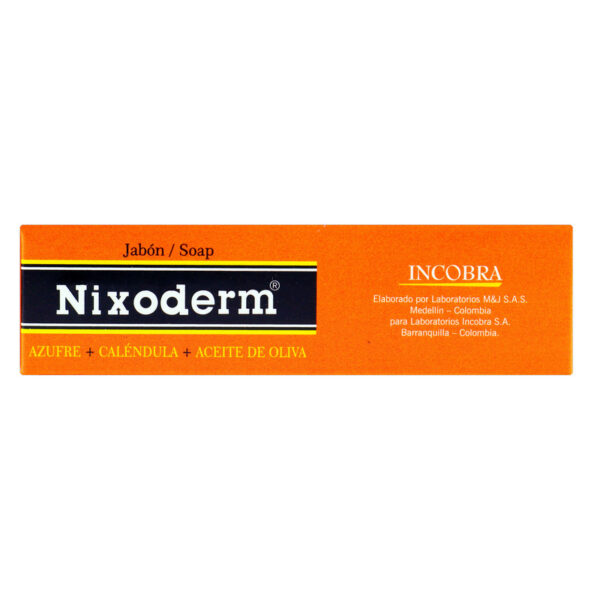 Jabon Nixoderm Azufre Cal Ace Barra 100 Gr