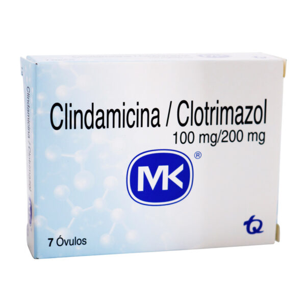 Clindamicina + Clotrimazol 7 Ovulos Mk