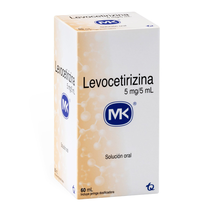 Levocetirizina 0.05% Jarabe Frasco X 60 Ml Mk