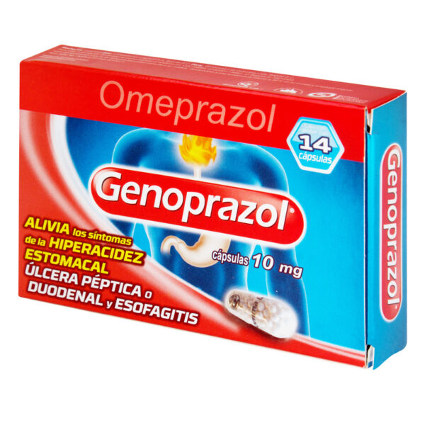 Genoprazol 10 Mg 14 Capsulas