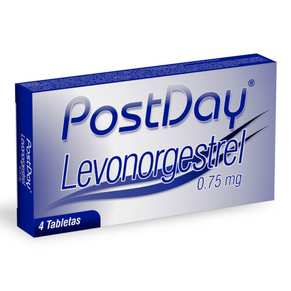 Postday 0.75mg 4 Tabletas