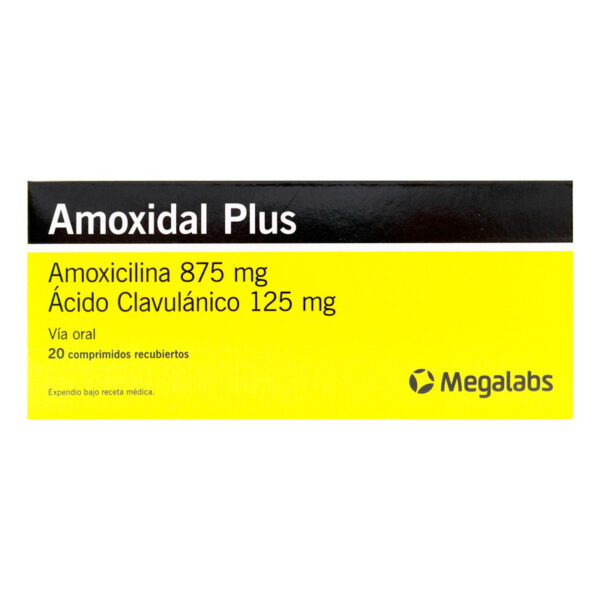 Amoxidal Plus 20 Tabletas Recubiertas
