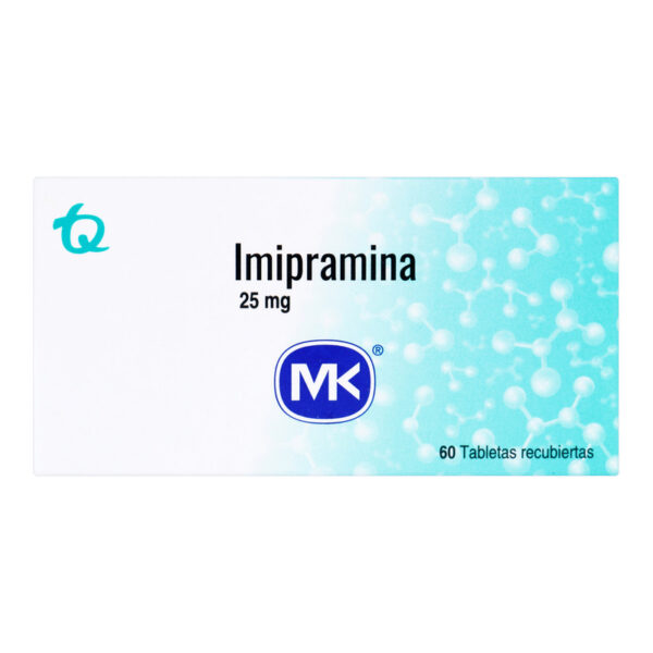Imipramina 25 Mg 60 Tabletas Mk