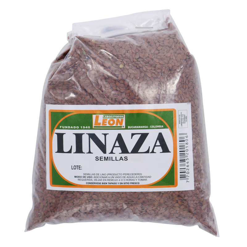 Linaza En Pepa 500 Gr Leon