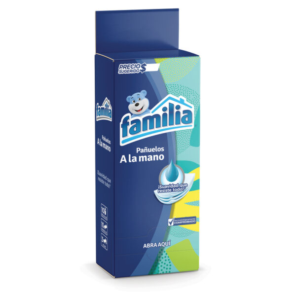 Pañuelos Familia Bolsillo Dispensador 10 Unidades
