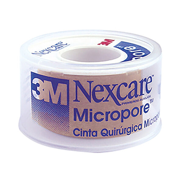 Micropore Piel 12x5 1/2x5 Dispensador 3M