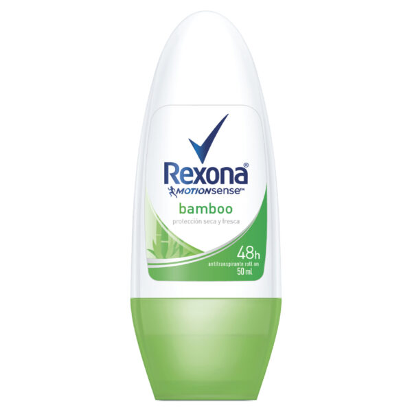 Desodorante Rexona Rollon Mujer Bamboo 50 Ml Mujer