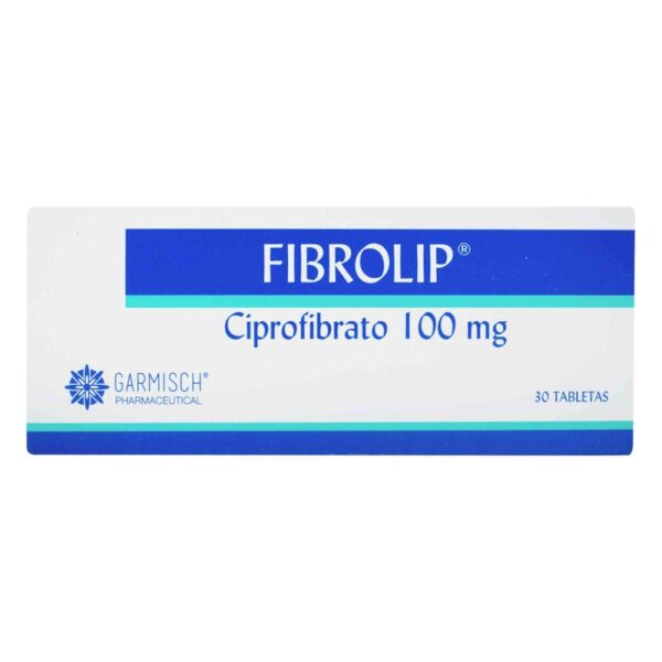 Fibrolip 100 Mg 30 Tabletas