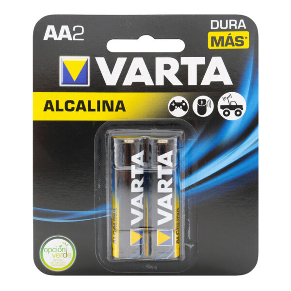 Pila Varta Alcalina AA 2 Unidades