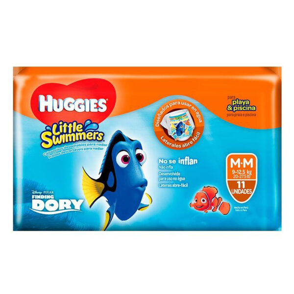 Pañal Baño Huggies Little Swimers M X 11 Unidades
