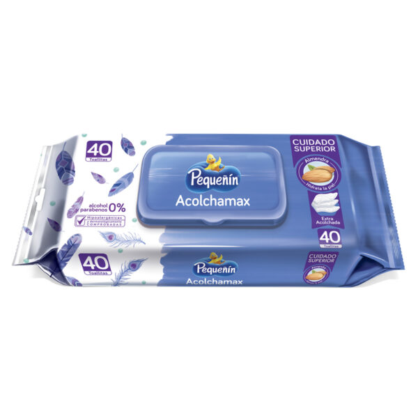 Toalla Pequeñin Acolchada 40 Unidades
