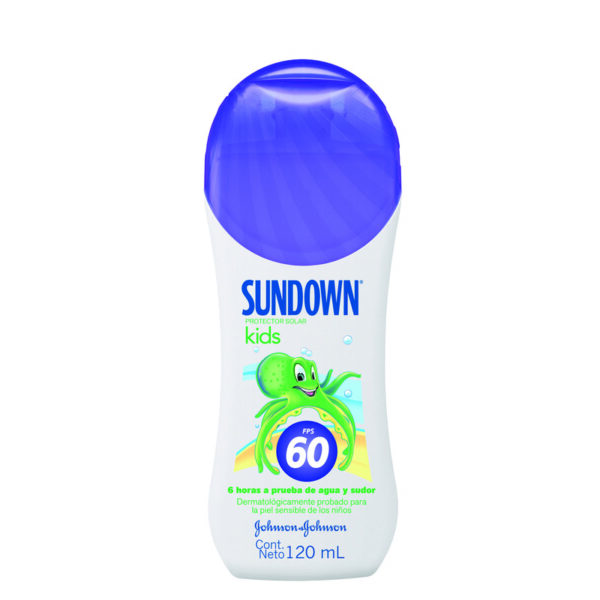 Sundown Bloqueador Filtro Protector Solar 60 Kids 120 Ml