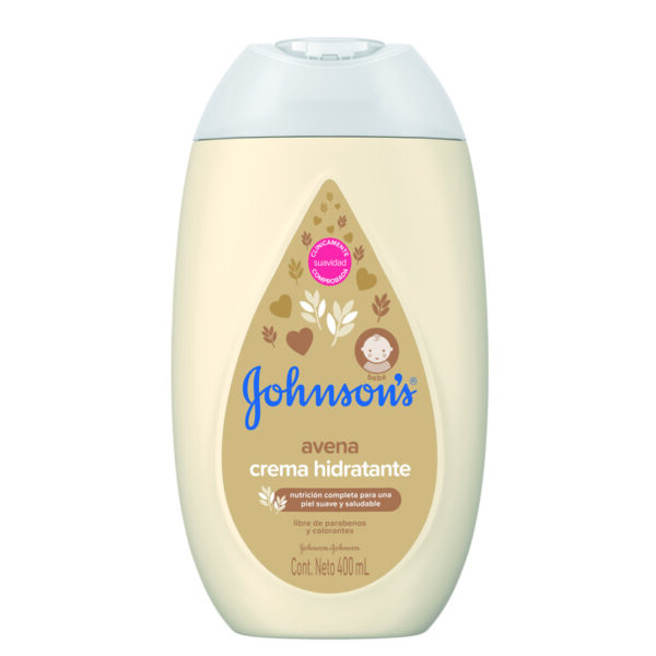 Crema Johnson y Johnson Baby Avena 400 Ml